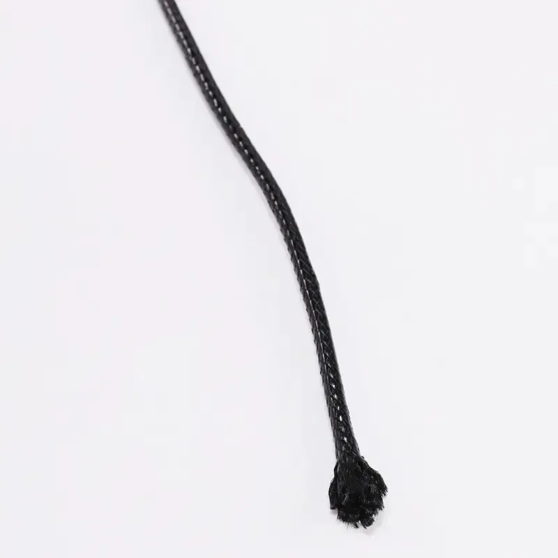 10Metre 32.8ft | Pack 0.5/0.8/1.0/1.5/2mm Black Waxed Cord Rope PU Leather Thread String Necklace Rope For Jewelry Making DIY Bracelet