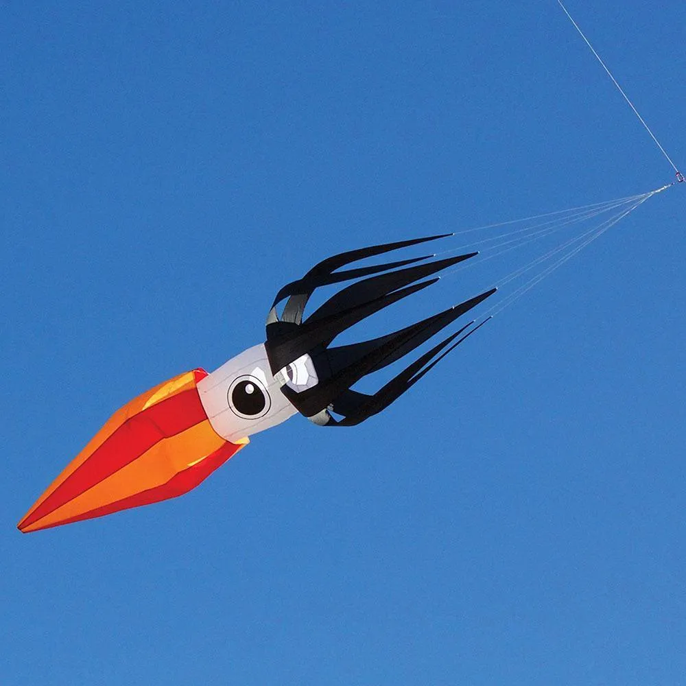 11 Foot Flying Squid Kite Line Laundry