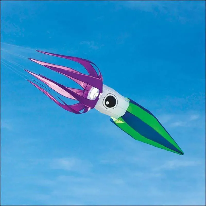11 Foot Flying Squid Kite Line Laundry
