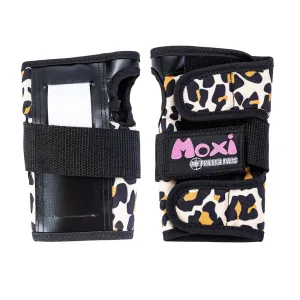 187 Wrist Guards - Moxi Leopard