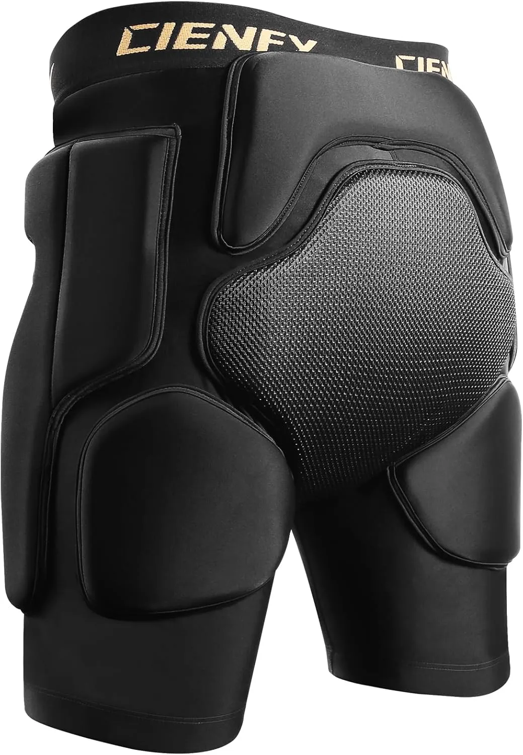 3D Hip Protective Padded Shorts EVA Tailbone Pad Impact Gear for Skiing Skating Snowboarding Skateboarding