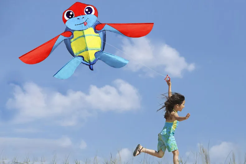 cartoon turtle animal kite