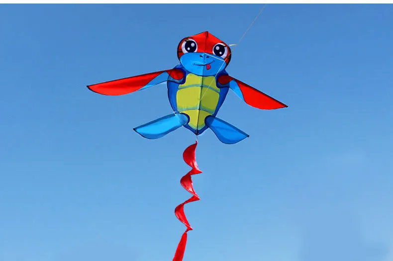cartoon turtle animal kite