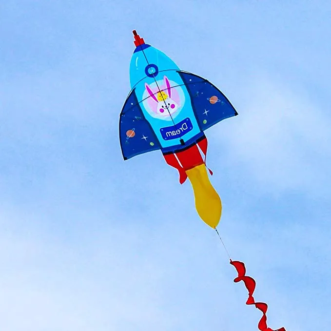 colorful rocket kite for kids