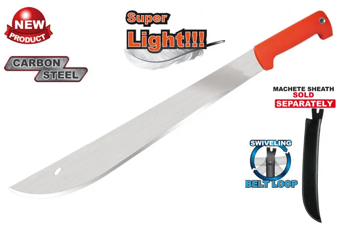 Condor El Salvador Eco-Light Machete 18" and Leather Sheath.