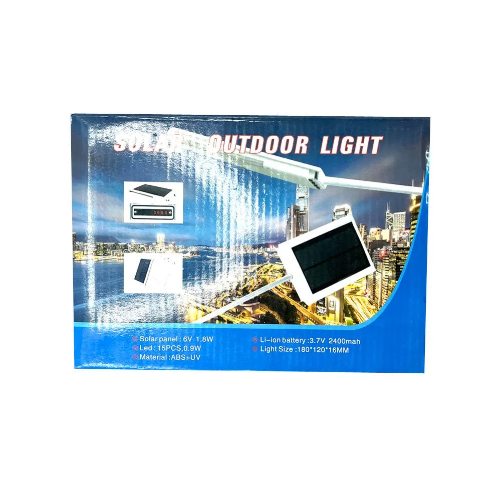 CRONY ZYC-001 Solar Lamp Outdoor Rechargeable Emergency Remote Control Camping Solar Panel LED  Ligh