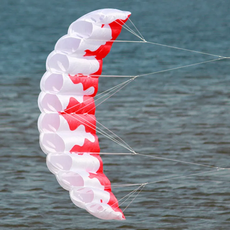 Dual line power kite-flame