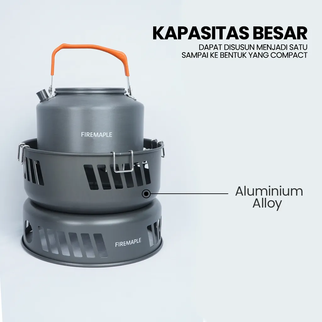 Firemaple Set Alat Masak Gas Burner