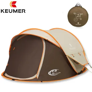 High Quality Instant Opening Pop-Up Tent (Waterproof/Windproof) (3 Persons Capcity)