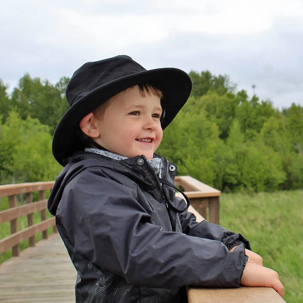 Junior Foldable Jasper Hat: Beige
