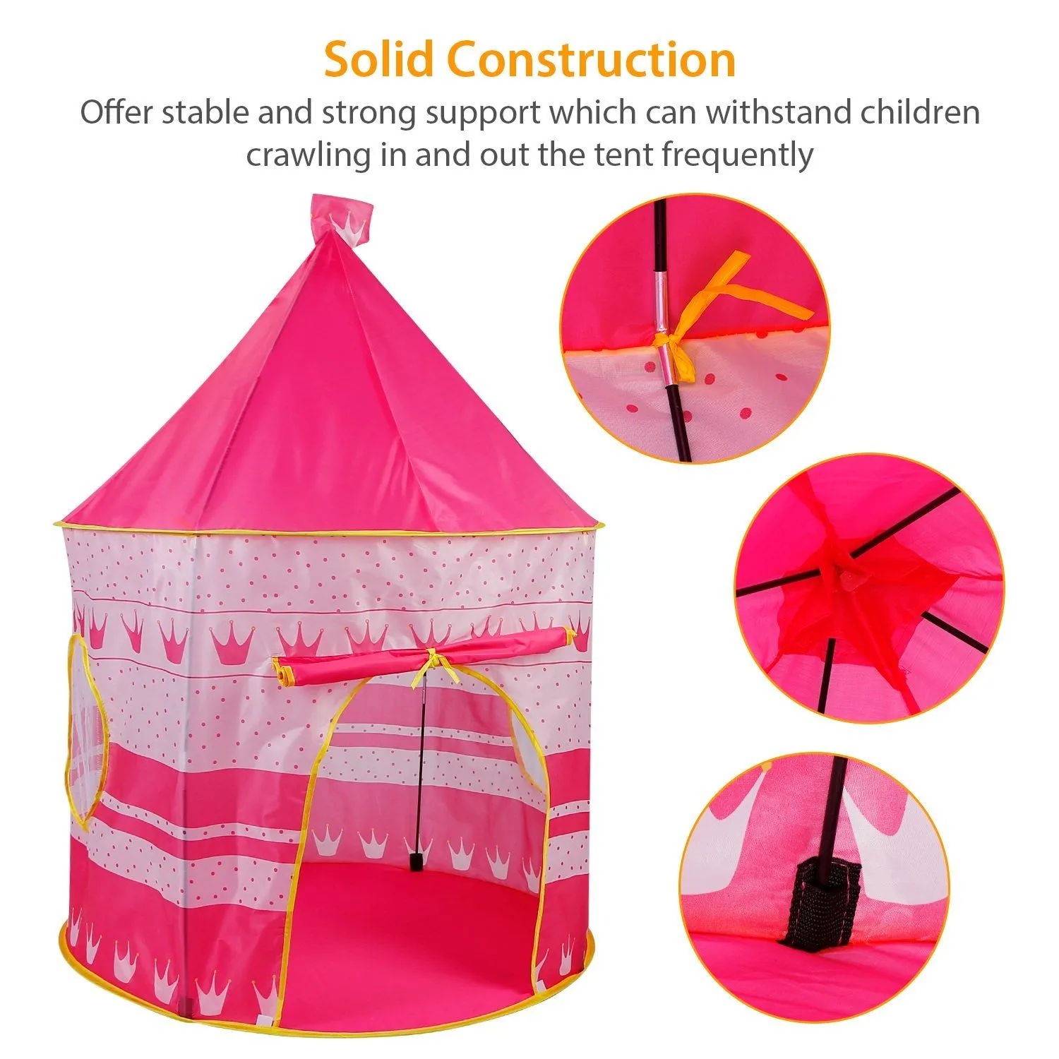 Kids Foldable Pop Up Play Tent