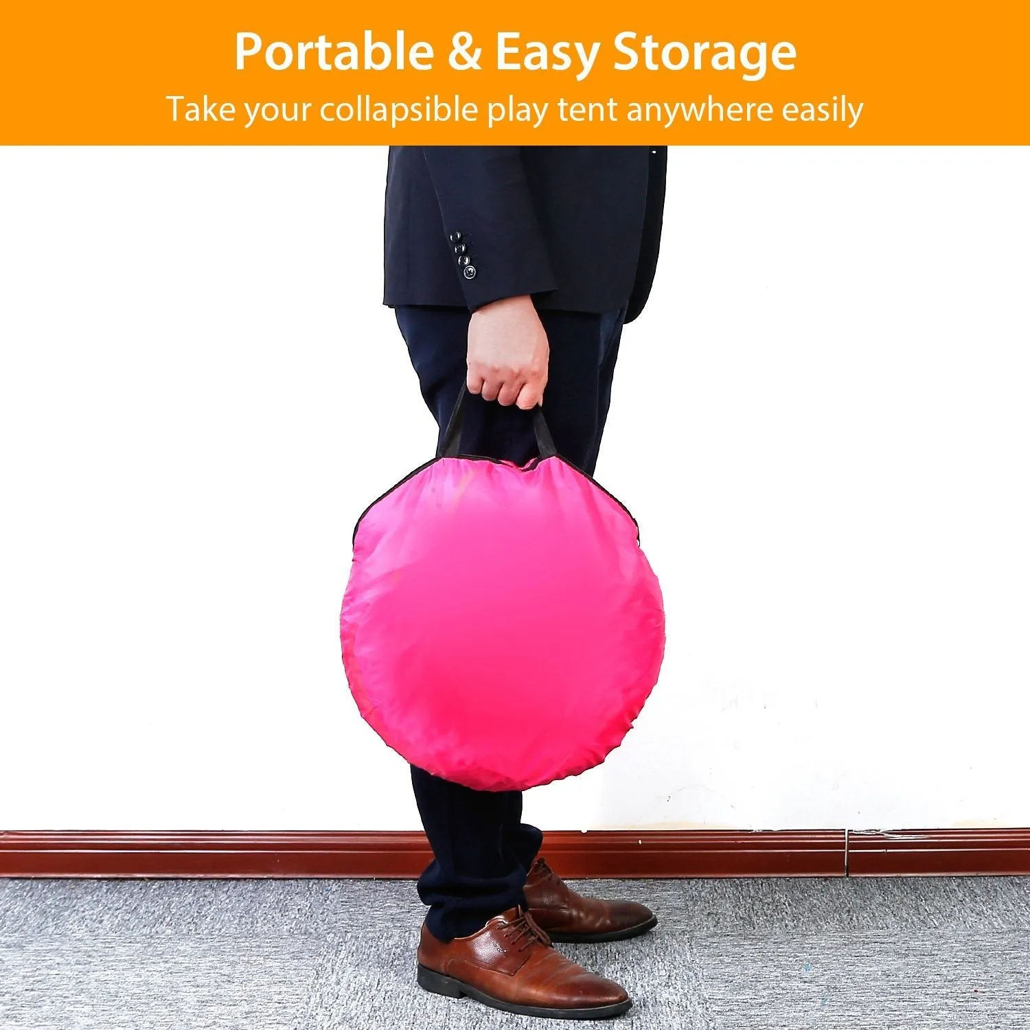 Kids Foldable Pop Up Play Tent