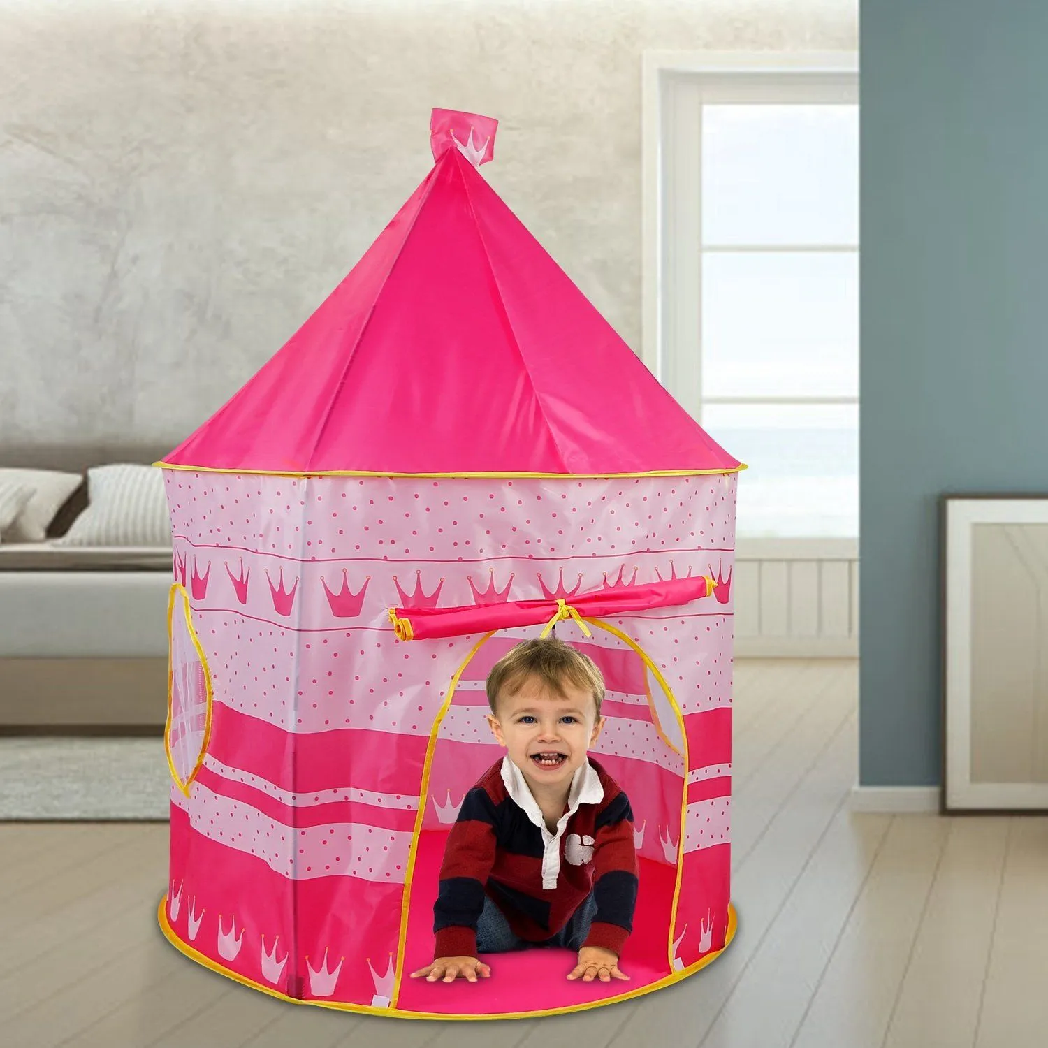 Kids Foldable Pop Up Play Tent