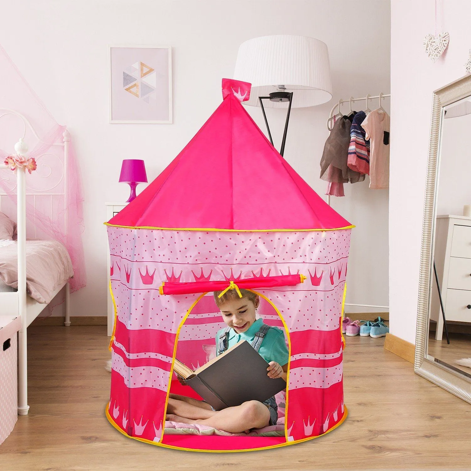 Kids Foldable Pop Up Play Tent