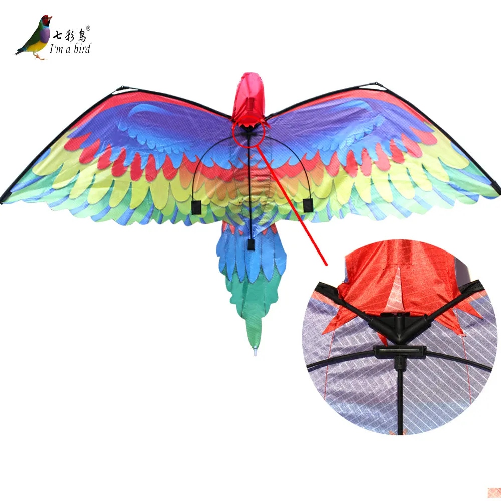 New 3D parrot animal kite