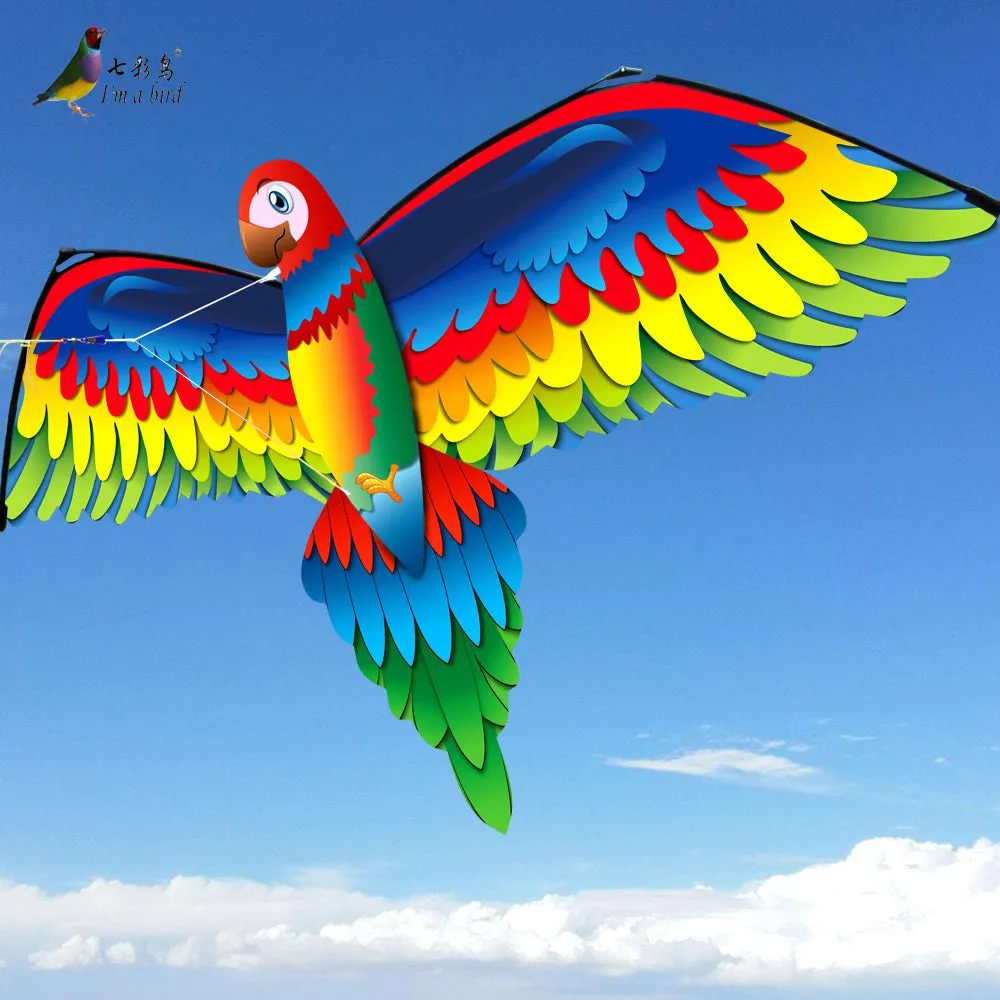 New 3D parrot animal kite