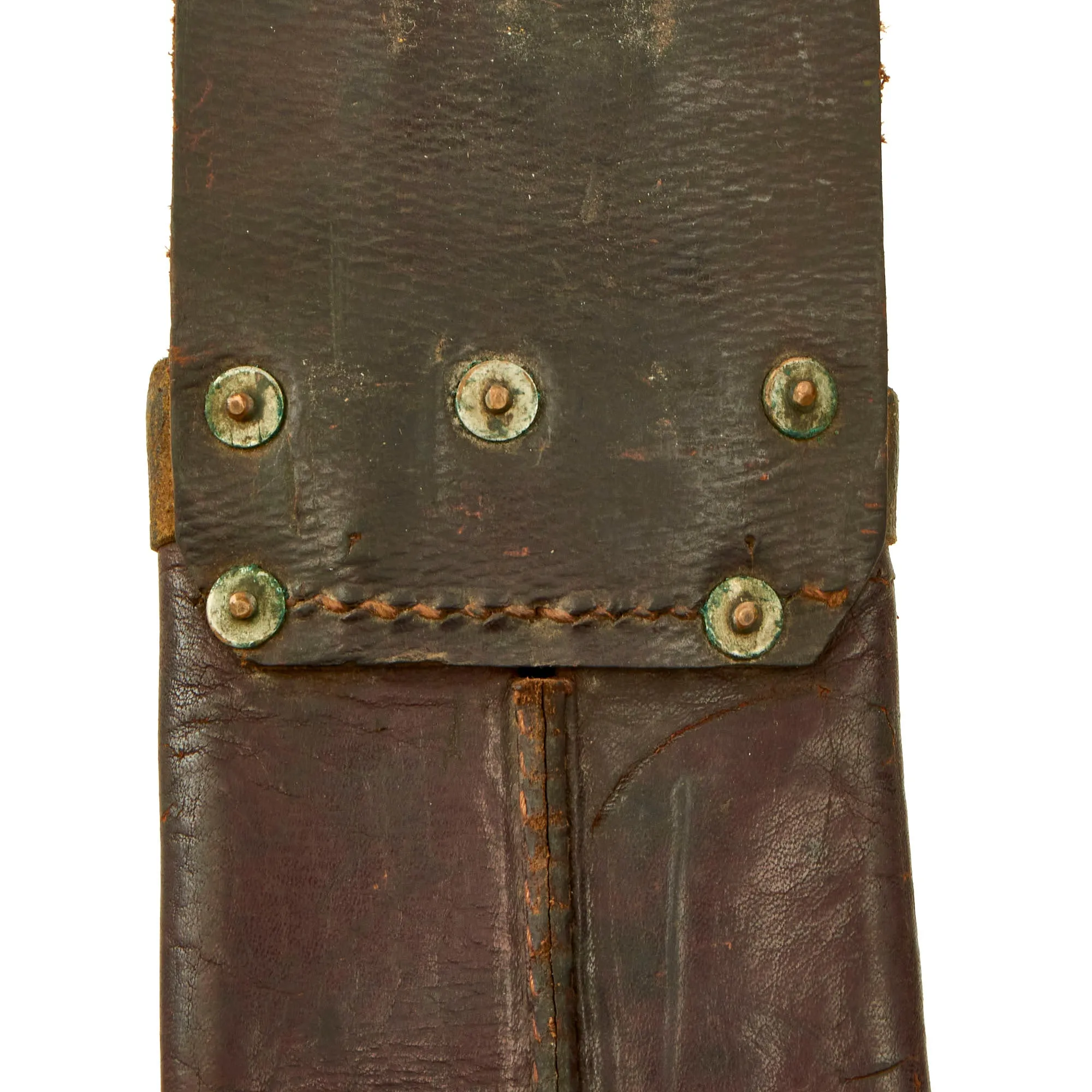 Original Scarce WWII Australian 15” Machete with Plastic Handle and Original Sheath - In Excellent Condition - Dated 1945