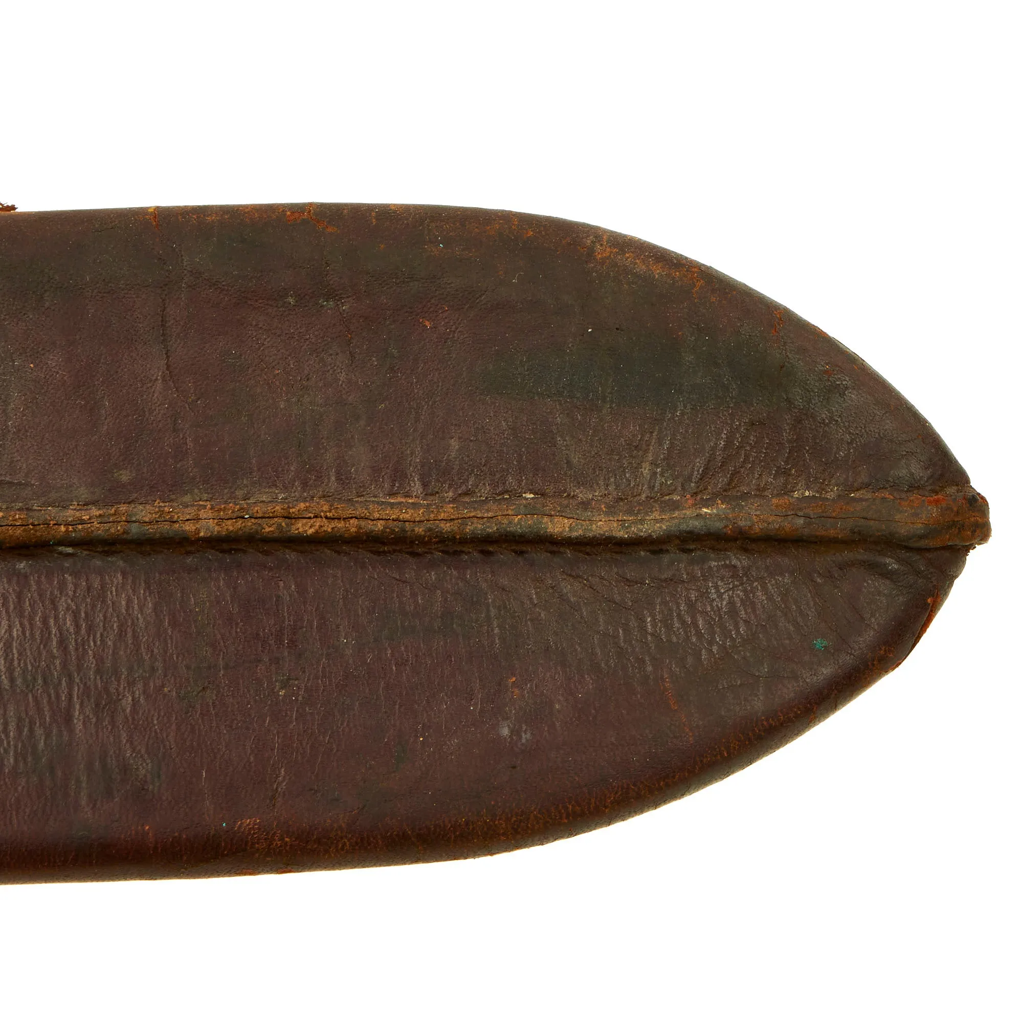Original Scarce WWII Australian 15” Machete with Plastic Handle and Original Sheath - In Excellent Condition - Dated 1945