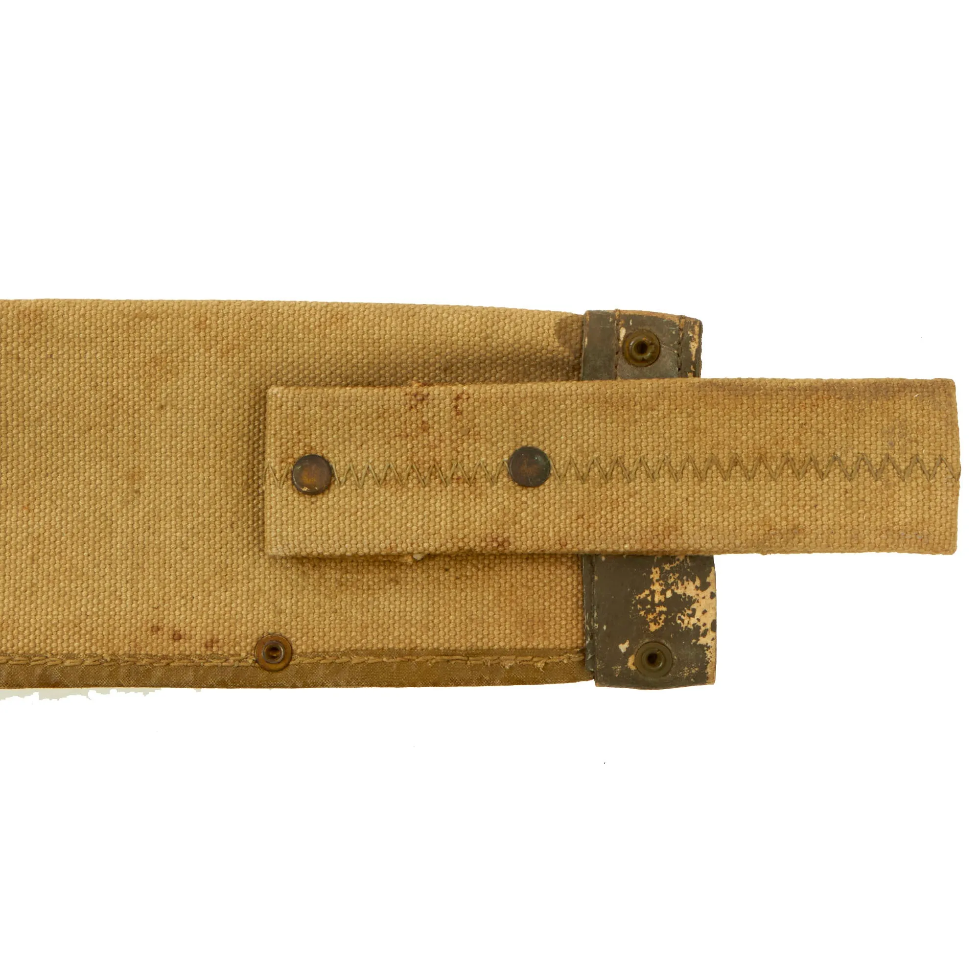 Original U.S. WWII US Navy Mk I Legitimus Collins & Co Machete Dated 1944 With Correct USN Marked Scabbard