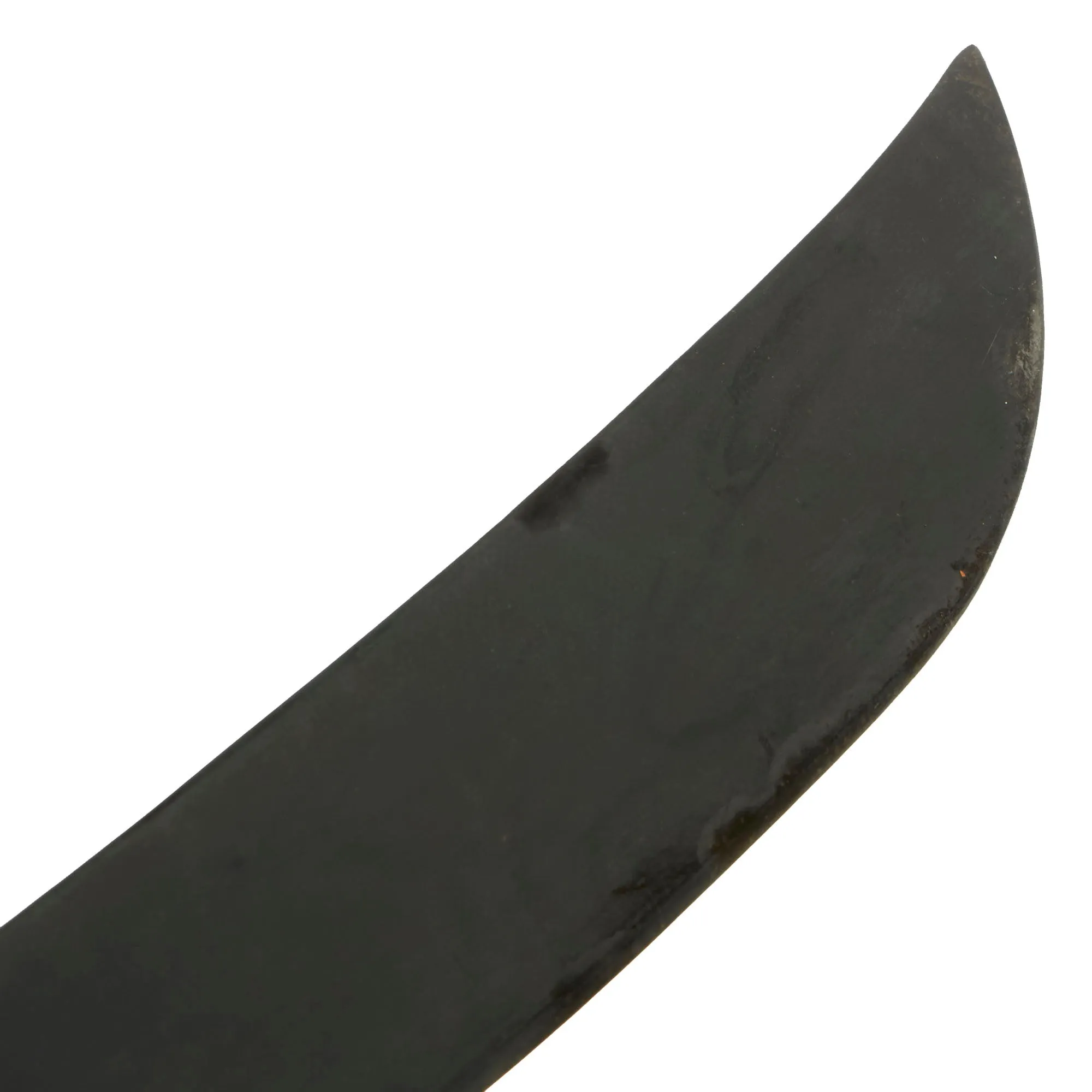 Original U.S. WWII US Navy Mk I Legitimus Collins & Co Machete Dated 1944 With Correct USN Marked Scabbard