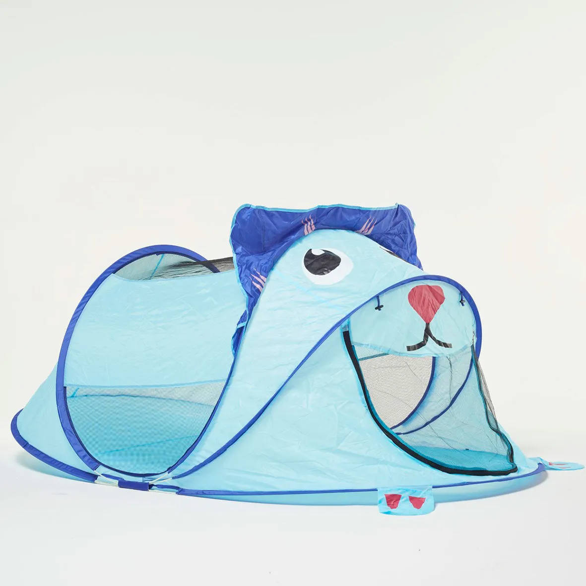 Play Tent Pop Up Waterproof Lion Blue