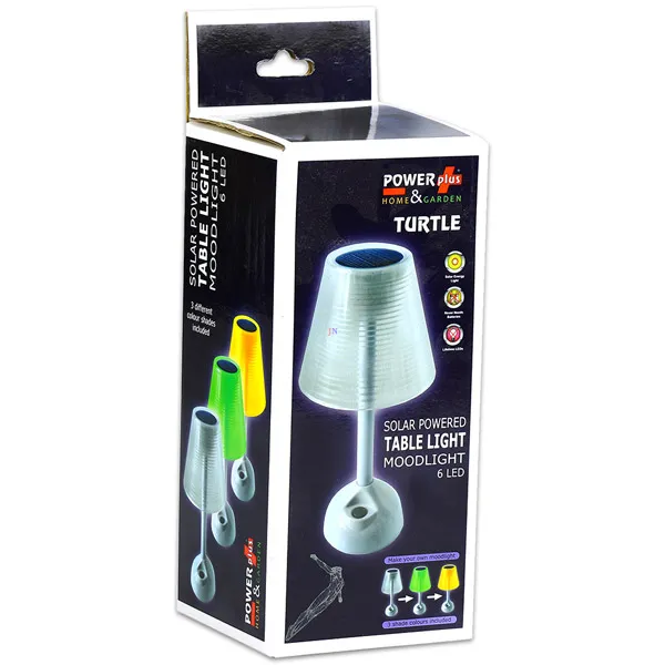 POWERplus Turtle Solar Powered LED Table Lamp