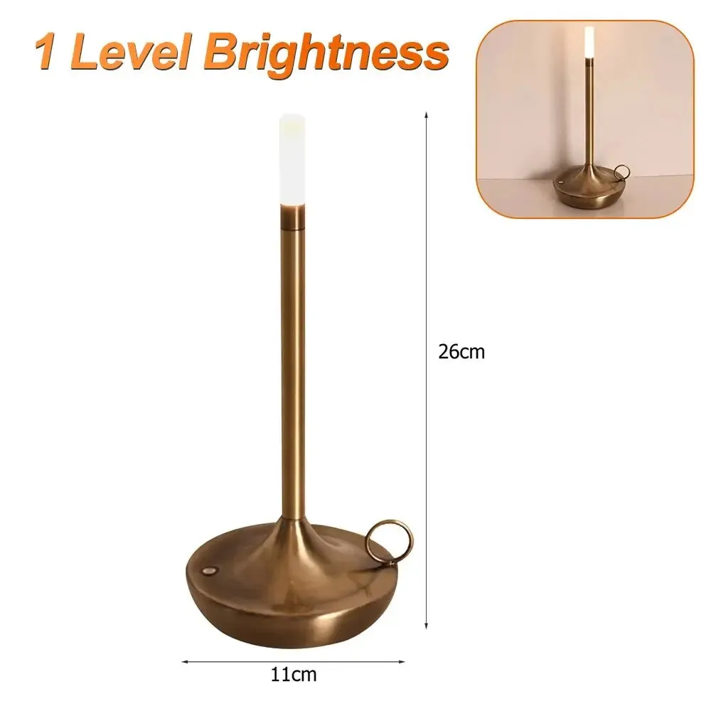 Rechargeable Waterproof LED Candlelight Camper Lamp