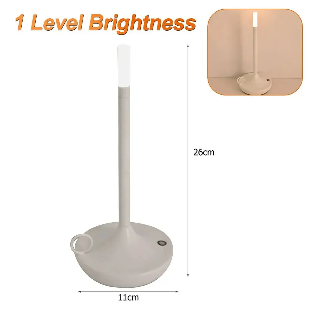 Rechargeable Waterproof LED Candlelight Camper Lamp