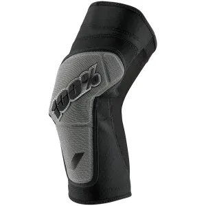 RIDECAMP Mountain Bike Knee Guards - Black/Gray