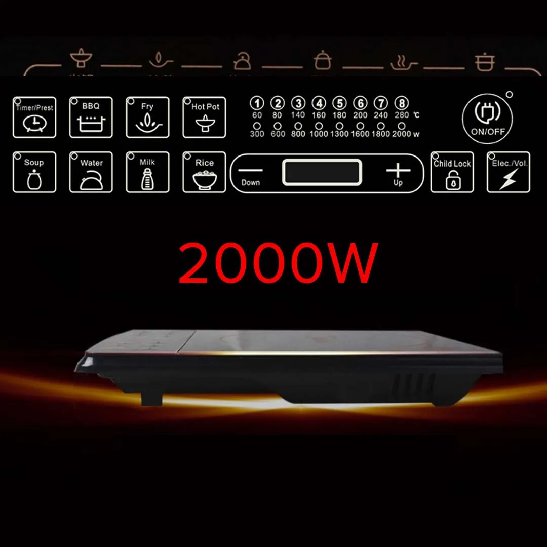 Smart Induction Cooktop Set Premium with 30cm Stainless Steel Induction Casserole Cookware