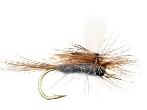 Wild Water Fly Fishing Parachute Adams, Size 12 (Qty 6)